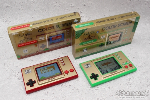 画像ギャラリー No.039のサムネイル画像 / 「ゲーム&ウオッチ ゼルダの伝説」を“1989年のGame & Watch ZELDA”とともに遊ぶ。新世代G&Wは,時計としての使いやすさにも満足