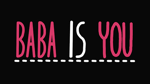 画像ギャラリー No.001のサムネイル画像 / スマホ版「Baba Is You」が配信開始。画面内の英単語を並べ替えて文章を作り,ルールを変更できるパズルゲーム