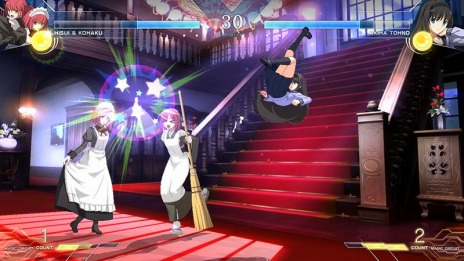 画像ギャラリー No.008のサムネイル画像 / 「MELTY BLOOD: TYPE LUMINA」にタッグで戦う双子の姉妹“翡翠＆琥珀”が参戦。カラーカスタマイズの情報が公開に