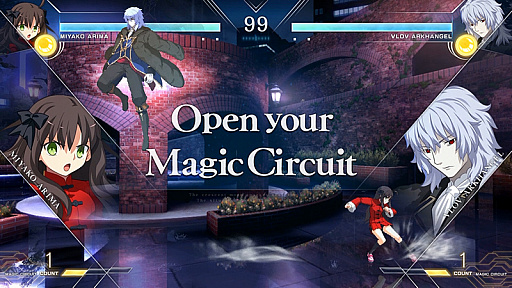 画像ギャラリー No.002のサムネイル画像 / 「MELTY BLOOD: TYPE LUMINA」，有間都古とヴローヴ・アルハンゲリが対戦する動画の第2弾公開。勝利を掴んだのはどちらだ
