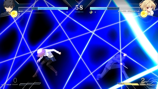 画像ギャラリー No.034のサムネイル画像 / 「MELTY BLOOD: TYPE LUMINA」にFateシリーズからセイバーが参戦。リーチとスピードを生かした真っ向勝負を得意とするキャラクター