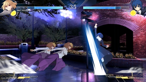 画像ギャラリー No.057のサムネイル画像 / 「MELTY BLOOD: TYPE LUMINA」にFateシリーズからセイバーが参戦。リーチとスピードを生かした真っ向勝負を得意とするキャラクター