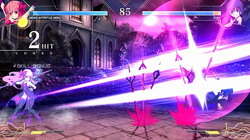 画像ギャラリー No.002のサムネイル画像 / 「MELTY BLOOD: TYPE LUMINA」,参戦が発表された“死徒ノエル”と“シエル”が対戦するプレイ動画公開