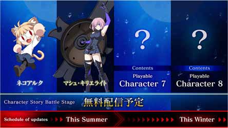 画像ギャラリー No.030のサムネイル画像 / 「MELTYBLOOD: TYPE LUMINA」,追加キャラ“ネコアルク&マシュ”含む無料アップデートの配信が8月19日に決定