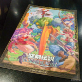 画像ギャラリー No.015のサムネイル画像 / 「聖剣伝説」シリーズの名シーンやあのモフモフを再現したコラボメニューも！　スクエニカフェ×「聖剣伝説 ECHOES of MANA」レポート