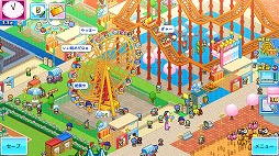 画像ギャラリー No.014のサムネイル画像 / カイロソフトの新作「ゆうえんち夢物語」がリリース。遊園地の経営シミュレーションゲーム