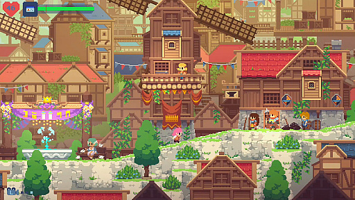 画像ギャラリー No.008のサムネイル画像 / PS4版「フェノトピア」が本日配信。流れ星とともに消えてしまった村人たちの謎を追う横スクロールアクションアドベンチャー
