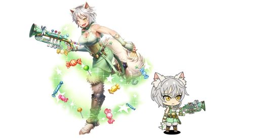 画像ギャラリー No.002のサムネイル画像 / 「ナナリズムダッシュ」にホワイトデー衣装のクゥ（CV：天海由梨奈）が登場