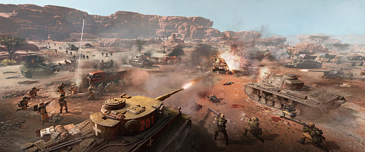 画像ギャラリー No.002のサムネイル画像 / 「Company of Heroes 3」の発売は11月17日。予約受付開始に合わせて,北アフリカ戦線を紹介する新たなトレイラー公開