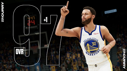 画像ギャラリー No.001のサムネイル画像 / 「NBA 2K22」,NBAのシーズン開始1か月を記念して選手評価の更新第2弾を実装
