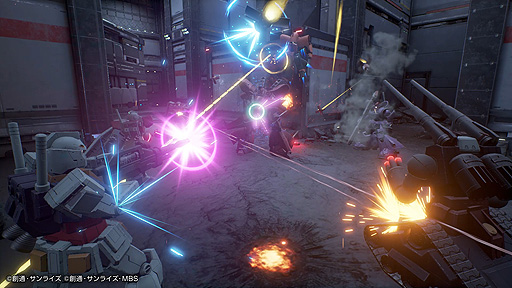 画像ギャラリー No.004のサムネイル画像 / ガンダム新作FPS「GUNDAM EVOLUTION」発表。MSを乗り換えながら戦う6対6のチームシューターで，CBTテスター募集が本日開始