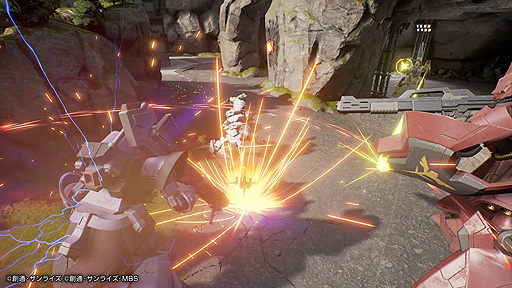 画像ギャラリー No.006のサムネイル画像 / ガンダム新作FPS「GUNDAM EVOLUTION」発表。MSを乗り換えながら戦う6対6のチームシューターで，CBTテスター募集が本日開始