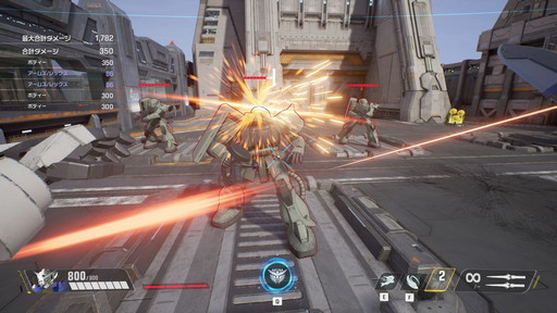 画像ギャラリー No.008のサムネイル画像 / 「GUNDAM EVOLUTION」のPC向けネットワークテストをレポート。新機体やランクマッチの追加でバトルをより奥深く楽しめるようになった