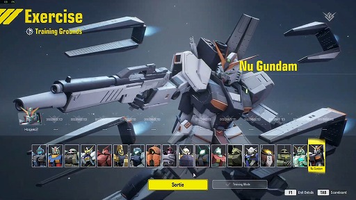 画像ギャラリー No.002のサムネイル画像 / 「GUNDAM EVOLUTION」のシーズン2ではνガンダムが参戦へ。最新トレイラー公開，称号システムの追加やオンライン環境の整備も実施
