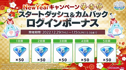 画像ギャラリー No.006のサムネイル画像 / 「白猫GOLF」,TVCM放映開始。豪華報酬が獲得できる“New Year キャンペーン第1弾”も開催中