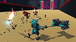 画像ギャラリー No.006のサムネイル画像 / Steam版「Clone Drone in the Danger Zone」が正式リリース。体のあらゆる部位をスパスパ切れるロボットアクション