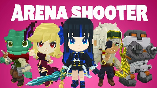 画像ギャラリー No.003のサムネイル画像 / サンドボックスゲーム「テラビット」，Switch版を配信開始。新PvPワールド「アリーナシューター」が本日オープン