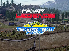 「MX vs ATV Legends」のTrack Pass購入者向けに，ファンの人気投票で選ばれた7つのトラックを収録する「Throwback Tracks Pack」を追加