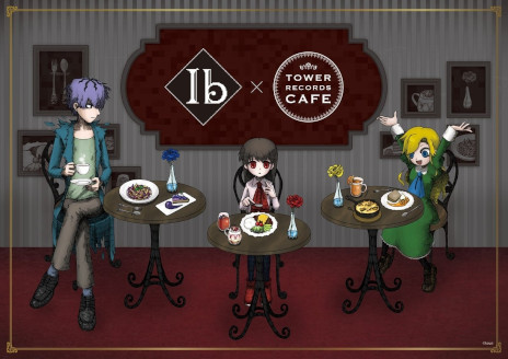 画像ギャラリー No.001のサムネイル画像 / ホラーADV「Ib」のコラボカフェが東京と大阪で本日オープン。イヴたちをイメージしたコラボメニューが登場し，オリジナルグッズの販売も