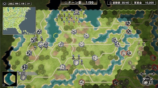画像ギャラリー No.021のサムネイル画像 / 「大戦略SSB」,ゲームシステムや収録される5本のシナリオの情報が公開に