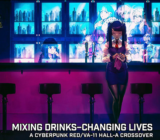 画像ギャラリー No.001のサムネイル画像 / 「サイバーパンクRED」，「VA-11 Hall-A」とのクロスオーバー拡張コンテンツを配信。ジルたちをセッションに加えられる