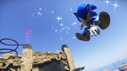 画像ギャラリー No.006のサムネイル画像 / 「ソニックフロンティア」ファーストインプレッション。高速アクションとオープンゾーン探索の相性がよく,ストイックに没頭できる舞台を実現