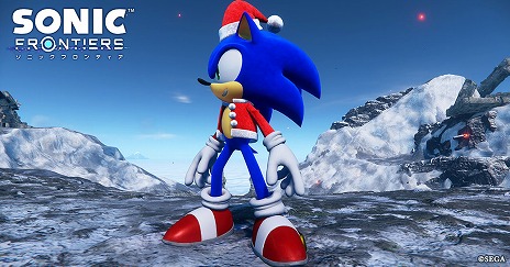 画像ギャラリー No.002のサムネイル画像 / 「ソニックフロンティア」，2023年に無料大型アップデートを実装。12月22日には無料DLC“ソニックのクリスマスコスチューム”も登場