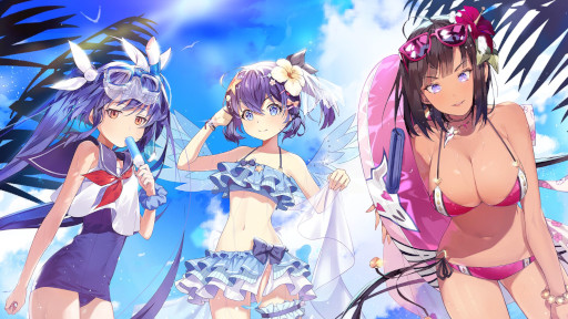 画像ギャラリー No.001のサムネイル画像 / 「ユグドラ・レゾナンス」，イベント“真夏のランデブー”を開催。水着姿のキャラが登場するPVを公開
