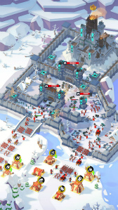 画像ギャラリー No.001のサムネイル画像 / 新作スマホ向けアプリ「Idle Siege」が配信開始。中世風の放置型戦略ゲーム