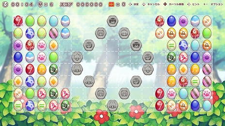 画像ギャラリー No.002のサムネイル画像 / Switch「初音ミク つなげるパズル たまごとり」が本日リリースに。人気イラストレーターによる描き下ろしイラストが楽しめる2角取りパズルゲーム