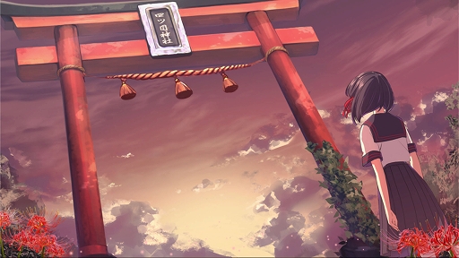 画像ギャラリー No.001のサムネイル画像 / 「四ツ目神 -再会-」,Steamストアページが公開に。迷い込んでしまった神社からの脱出を目指す“和風脱出アドベンチャーノベル”