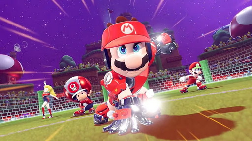 画像ギャラリー No.005のサムネイル画像 / マリオ達が活躍する格闘サッカー「マリオストライカーズ　バトルリーグ」が6月10日に発売