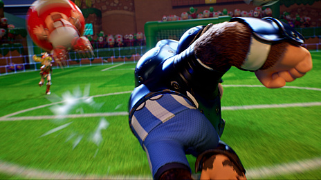 画像ギャラリー No.012のサムネイル画像 / マリオ達が活躍する格闘サッカー「マリオストライカーズ　バトルリーグ」が6月10日に発売