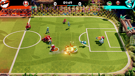 画像ギャラリー No.016のサムネイル画像 / マリオ達が活躍する格闘サッカー「マリオストライカーズ　バトルリーグ」が6月10日に発売