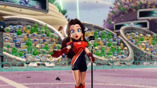画像ギャラリー No.008のサムネイル画像 / 「マリオストライカーズ　バトルリーグ」に，ポリーンとディディーコングが登場。無料アップデート第2弾は2022年9月中に配信へ