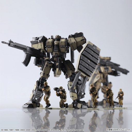 画像ギャラリー No.003のサムネイル画像 / 強盾,法春,メレディン,レクソンの全4種BOXが登場。「FRONT MISSION“STRUCTURE ARTS”」の第5弾が10月に発売決定