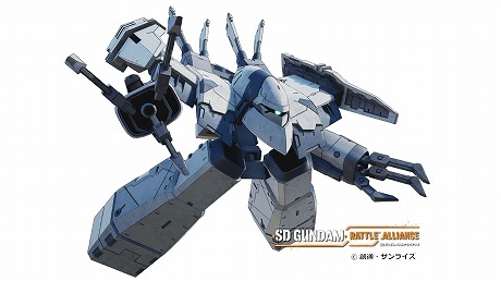 画像ギャラリー No.005のサムネイル画像 / 「SDガンダム バトルアライアンス」,本作オリジナルのモビルアーマーを公開。DLC第1弾“神話と継承”の参戦機体も明らかに