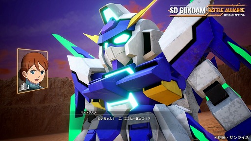 画像ギャラリー No.050のサムネイル画像 / 「SDガンダム バトルアライアンス」，本作オリジナルのモビルアーマーを公開。DLC第1弾“神話と継承”の参戦機体も明らかに
