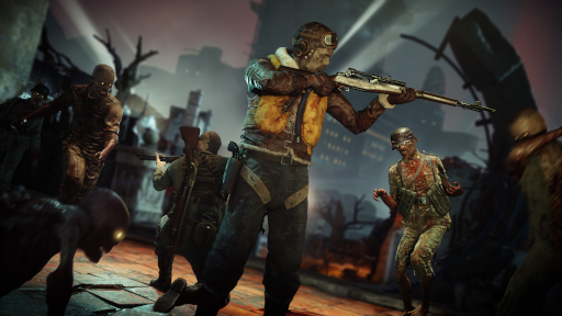 画像ギャラリー No.007のサムネイル画像 / 「Zombie Army 4: Dead War」，Switch版が本日発売に。ゾンビの大群に立ち向かう協力型TPS