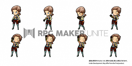 画像ギャラリー No.008のサムネイル画像 / ツクールシリーズ最新作「RPG Maker Unite」の最新情報公開。フルHD解像度に対応し,UIとUXを一新