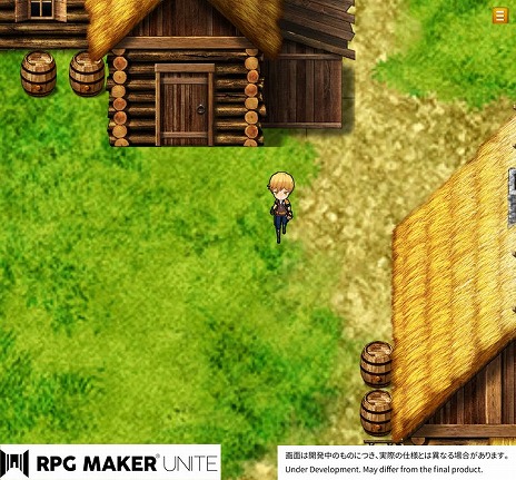 画像ギャラリー No.002のサムネイル画像 / 「RPG Maker Unite」,新機能“一枚絵マップ”の詳細を公開。大型パーツとの組み合わせで,より手軽に美しいマップを作成できる
