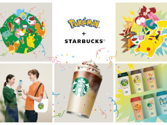 「ポケモン」がスターバックスと9月30日からコラボ。コラボレーションビバレッジ「ピカチュウ ハニークリーム ラテ」が登場