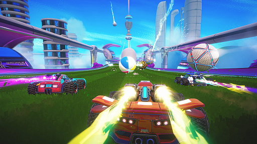 画像ギャラリー No.005のサムネイル画像 / 「Turbo Golf Racing」がPC/Xbox向けに2022年後半にリリースへ。特大のボールに車をぶつけて運ぶ“対戦アクションゴルフゲーム”