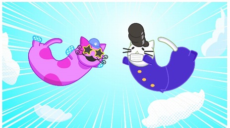 画像ギャラリー No.018のサムネイル画像 / TVアニメ「Nyaaaanvy」5月25日からテレビ東京で放送開始。猫っぽい生き物たちの大乱闘アクションゲームをアニメ化