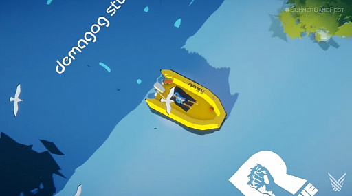 画像ギャラリー No.001のサムネイル画像 / 水没した地球で冒険する「Highwater」発表。ボートで世界を旅し，島を見つけ，ターン制バトルを繰り広げる