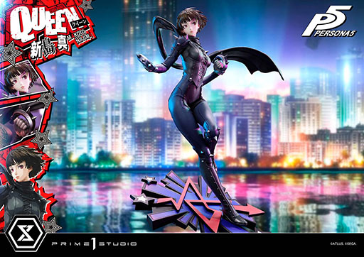 画像ギャラリー No.011のサムネイル画像 / 「ペルソナ5」の新島 真を1/4スケールで立体化したスタチュー2種類の予約受付が開始に。価格は14万8390円（税込）から