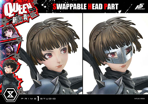 画像ギャラリー No.014のサムネイル画像 / 「ペルソナ5」の新島 真を1/4スケールで立体化したスタチュー2種類の予約受付が開始に。価格は14万8390円（税込）から