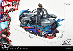画像ギャラリー No.019のサムネイル画像 / 「ペルソナ5」の新島 真を1/4スケールで立体化したスタチュー2種類の予約受付が開始に。価格は14万8390円（税込）から