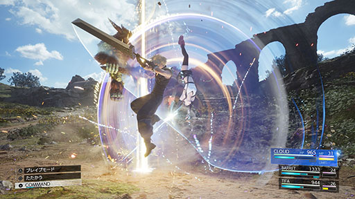 画像ギャラリー No.013のサムネイル画像 / 「FFVII REBIRTH」，プレイアブルキャラのレッドXIIIや連携アビリティなど最新情報が一挙公開に。前作のダイジェスト映像も解禁