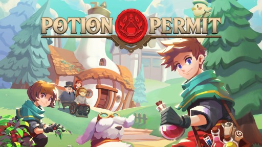 画像ギャラリー No.001のサムネイル画像 / 「Potion Permit」のPS5/PS4/Switch版が2月9日に配信開始。閉鎖的な村“ムーンベリー”に派遣された薬師の冒険物語